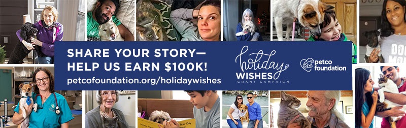 Share YOUR story! Help us earn lifesaving funds