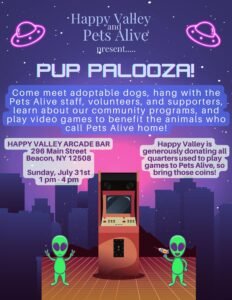 Pup Palooza! @ Pup Palooza at Hudson Valley Arcade Bar