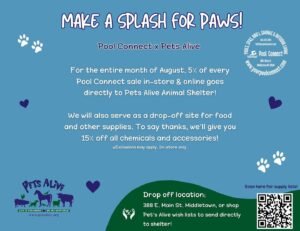 Make a Splash for Paws @ Pool Connect